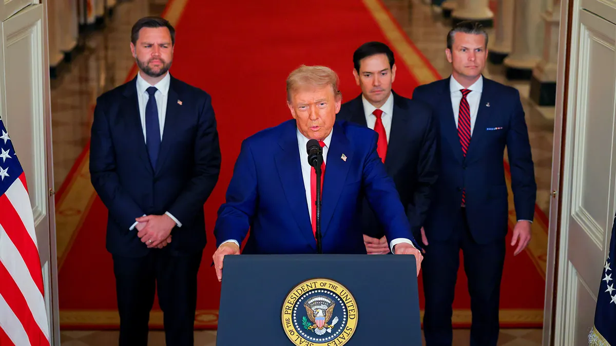 Donald Trump Says U.S. Forces Will Remain Near Iran